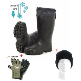Pack grand froid, Bottes...